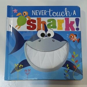 Interactive Blue and Gray Shark Book